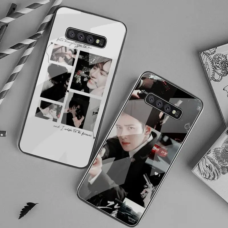 

Motirunner Ji Chang Wook Shell Phone Case Tempered Glass For Samsung S20 Plus S7 S8 S9 S10 Plus Note 8 9 10 Plus