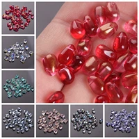9x6mm small teardrop shape crystal glass loose crafts beads top drilled pendants for earring jewelry making diy crafts