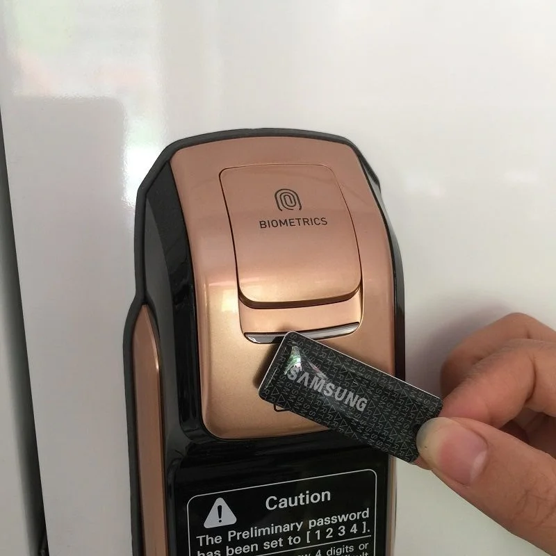 Смарт-брелок Samsung с RFID-защитой и идентификацией по отпечатку пальца 13 56 МГц -