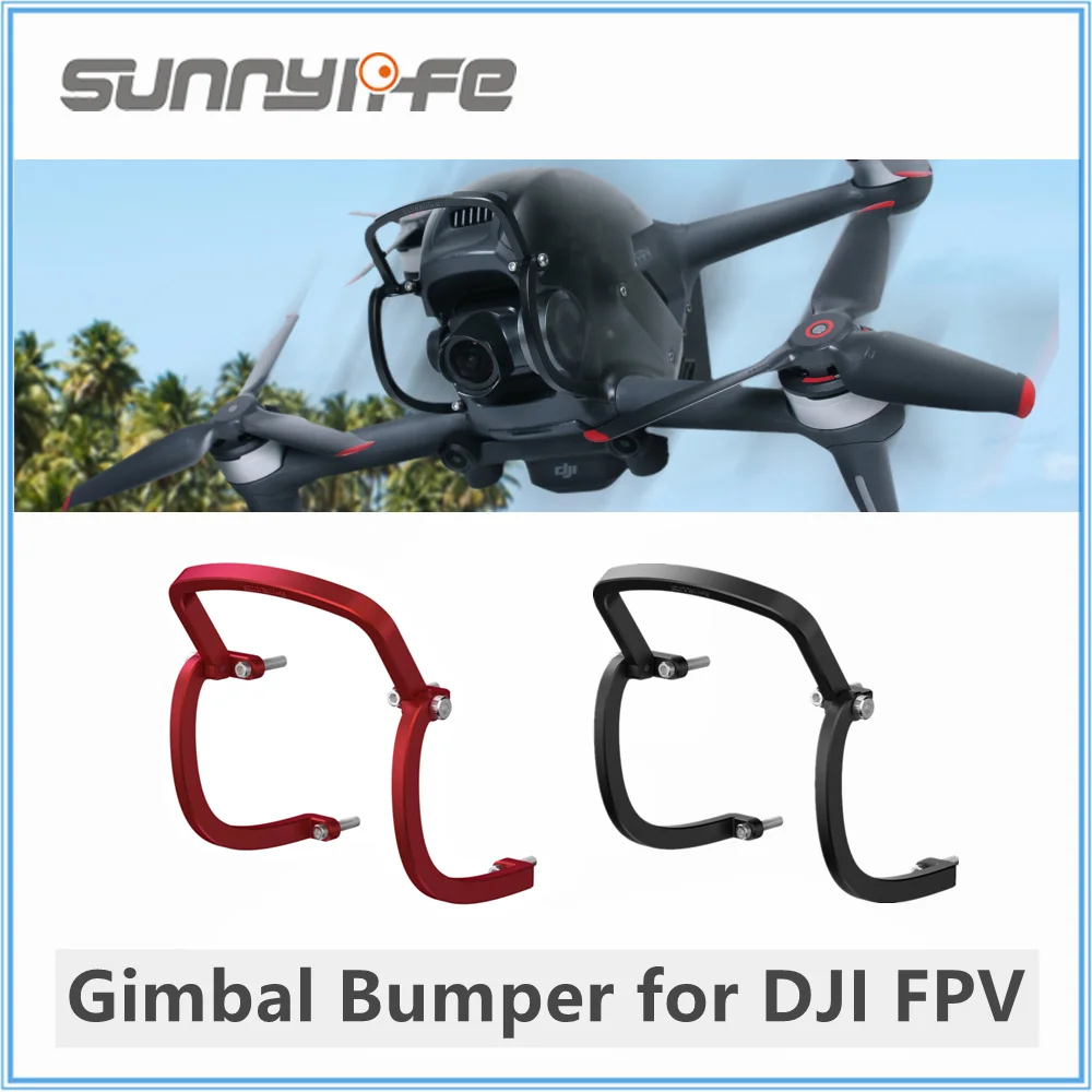 

Gimbal Bumper for DJI FPV Combo Drone Gimbal Camera Lens Protector Protection Bar Anti-collision Aluminum Alloy Accessory