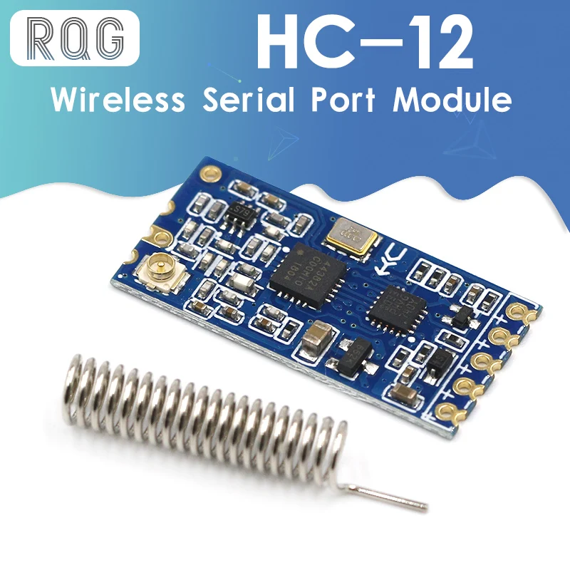 433 МГц SI4463 HC 12 беспроводной модуль последовательного порта 1000 м Замена Bluetooth