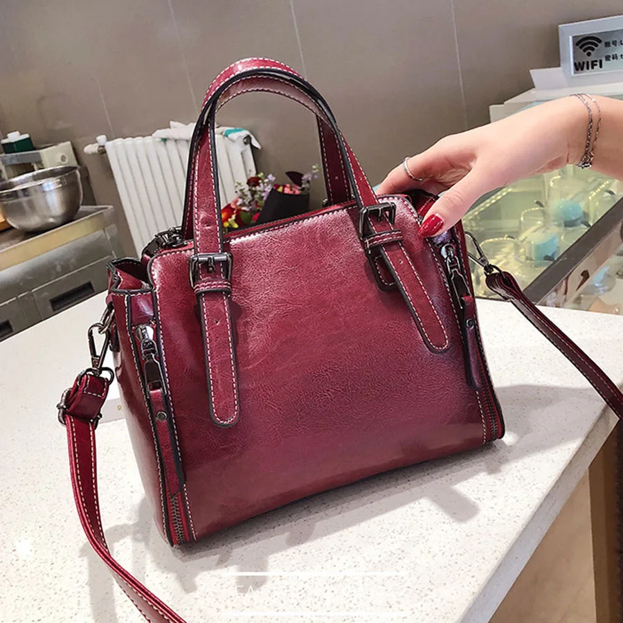 LANLOU женская сумка роскошные модные сумки кожаные через плечо для женщин милые