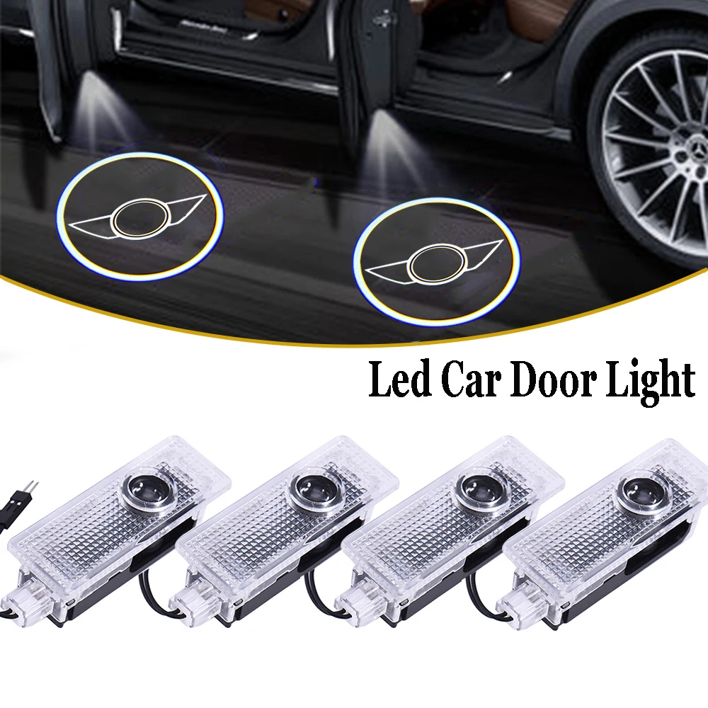 

Car Door Welcome Light Logo Projector For Mini Cooper One S JCW R56 R52 R55 R58 R59 R60 F55 F56 F60 Countryman Courtesy Lamp New