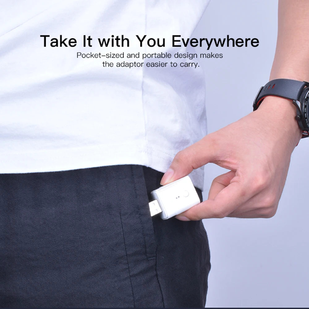 4 шт. Sonoff Micro 5 в беспроводной USB Смарт адаптер гибкий и портативный сделать