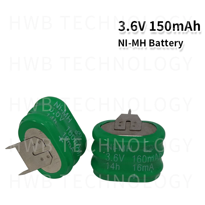 2 шт./лот оригинальный новый KX 3 6 В 150 мАч Ni-MH перезаряжаемый кнопочный аккумулятор