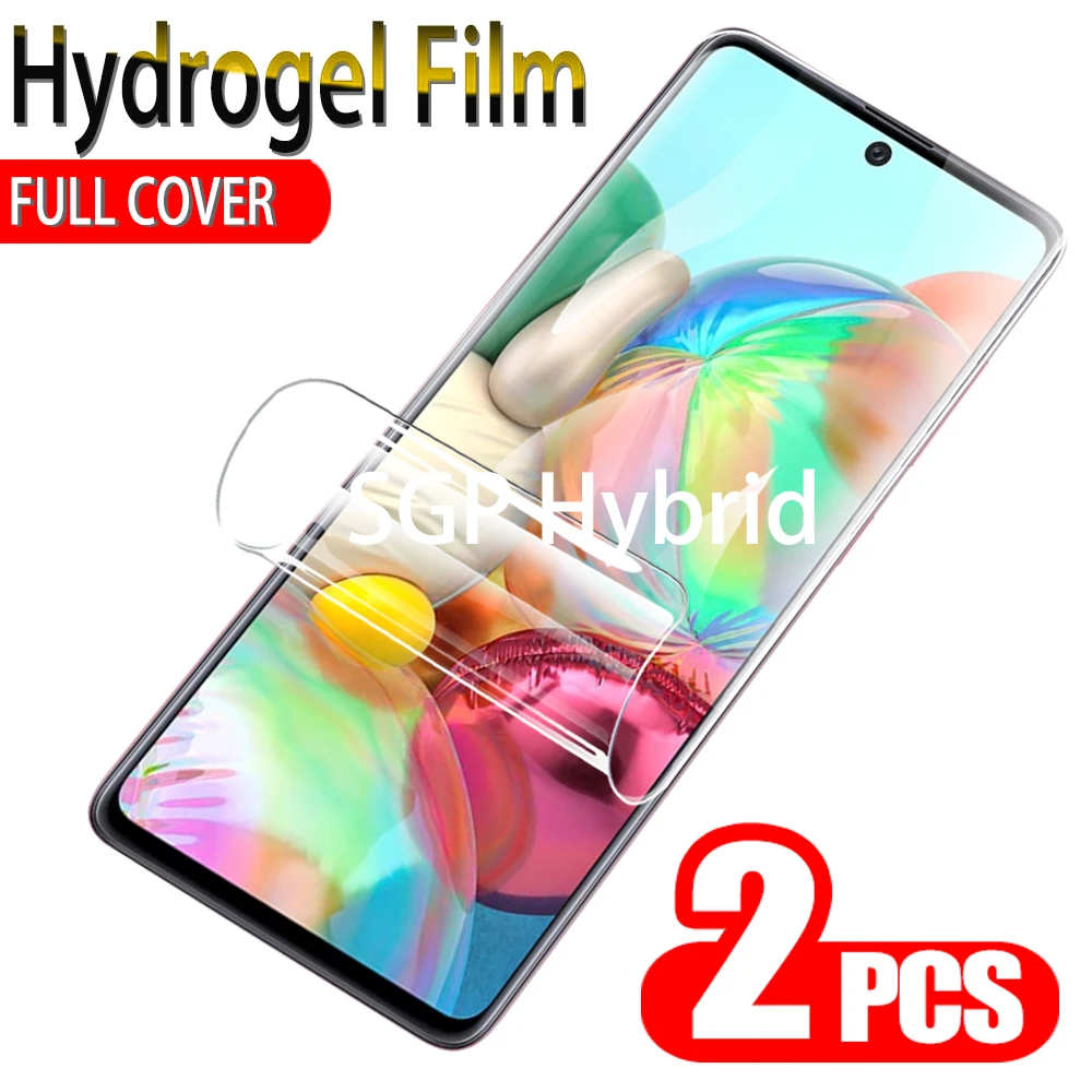 2PCS Hydrogel Film For Samsung Galaxy A71 A51 A41 Screen Protector Display Protective Film For samsung a71 a51 a41 sumsang film