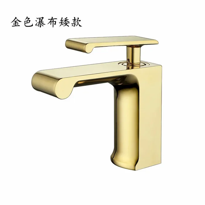 Kohler полностью медный черный смеситель для раковины Северная Европа счетчик