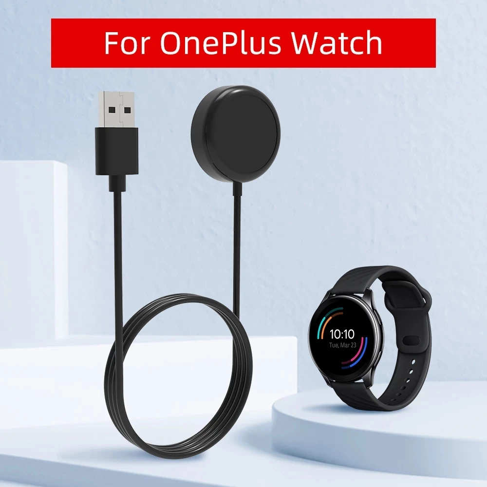 Smartwatch Dock Charger Adapter USB Fast Charging Cable for Oneplus Watch Sport Smart Wristwatch One Plus Charge Accessories | Наручные