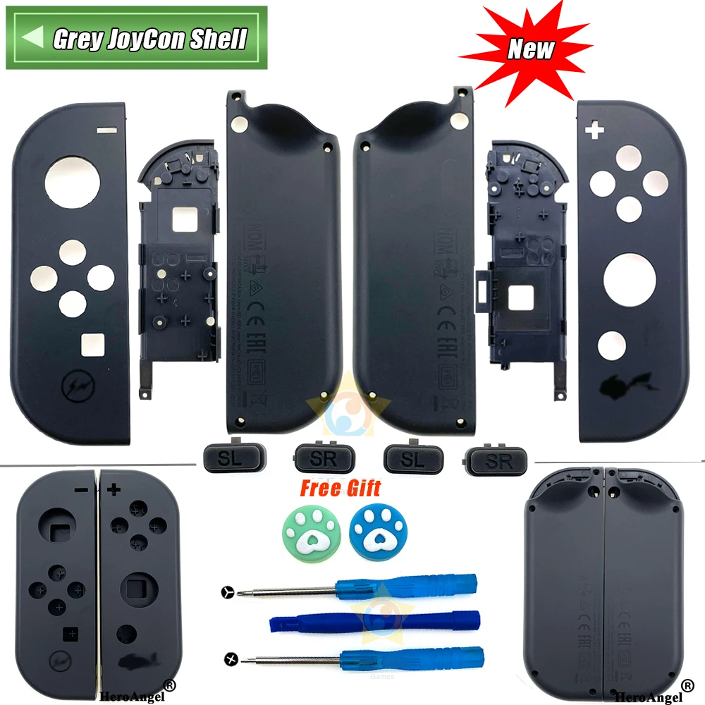 Милый корпус для NS Joy Con чехол оболочка набор переключателя NX консоль замена