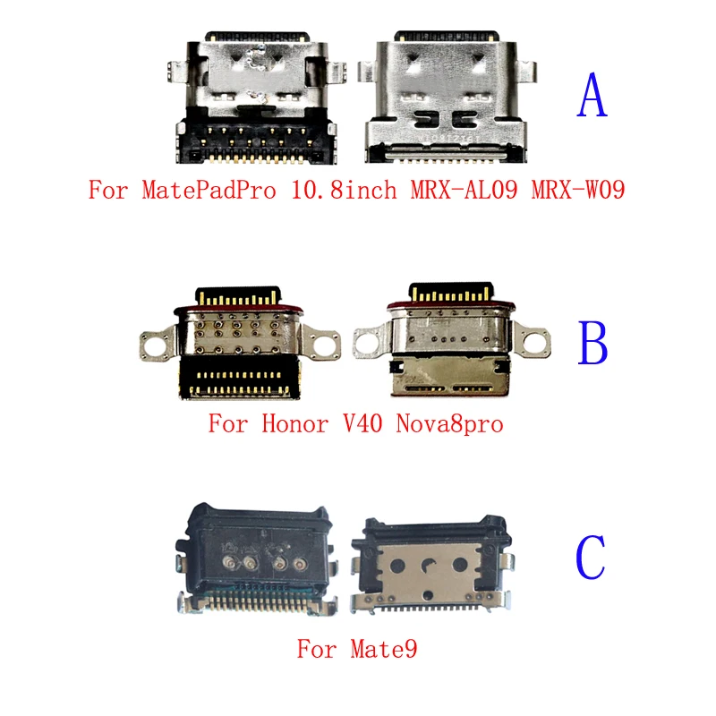 1Pcs USB Charger Charging Dock Port Connector For Huawei V40 Nova 8 Nova8 Pro Mate 9 Mate9 MatePadPro 10.8 MRX-AL09 W09 Plug | Мобильные