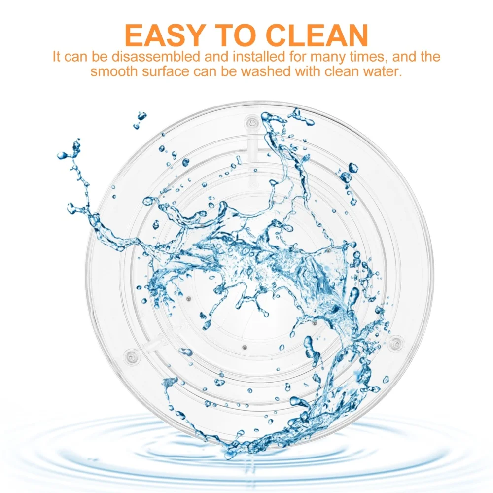 

1Pc Rotatable Storage Rack Multifunction Kitchen Sundries Rack (Single-layer)