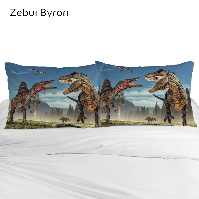 3D наволочка с мультяшным рисунком для детей/малышей 2 шт. детская 50x70/50x75