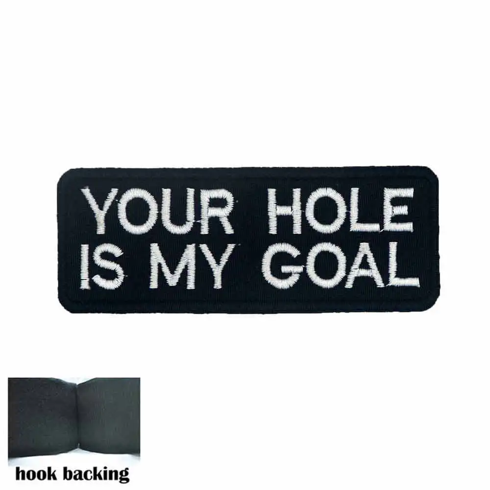 В ней отверстия IS MY GOLAL именной ярлык в стиле панк с вышивкой &quotчереп водитель