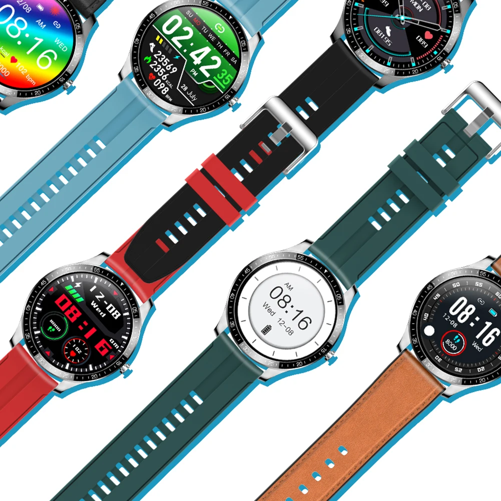 

S80 Men Smart Watch Fitness Tracker Heart Rate Sleep Monitor Multi-Sport Camping IP67 Waterproof Smartwatch for IOS Android