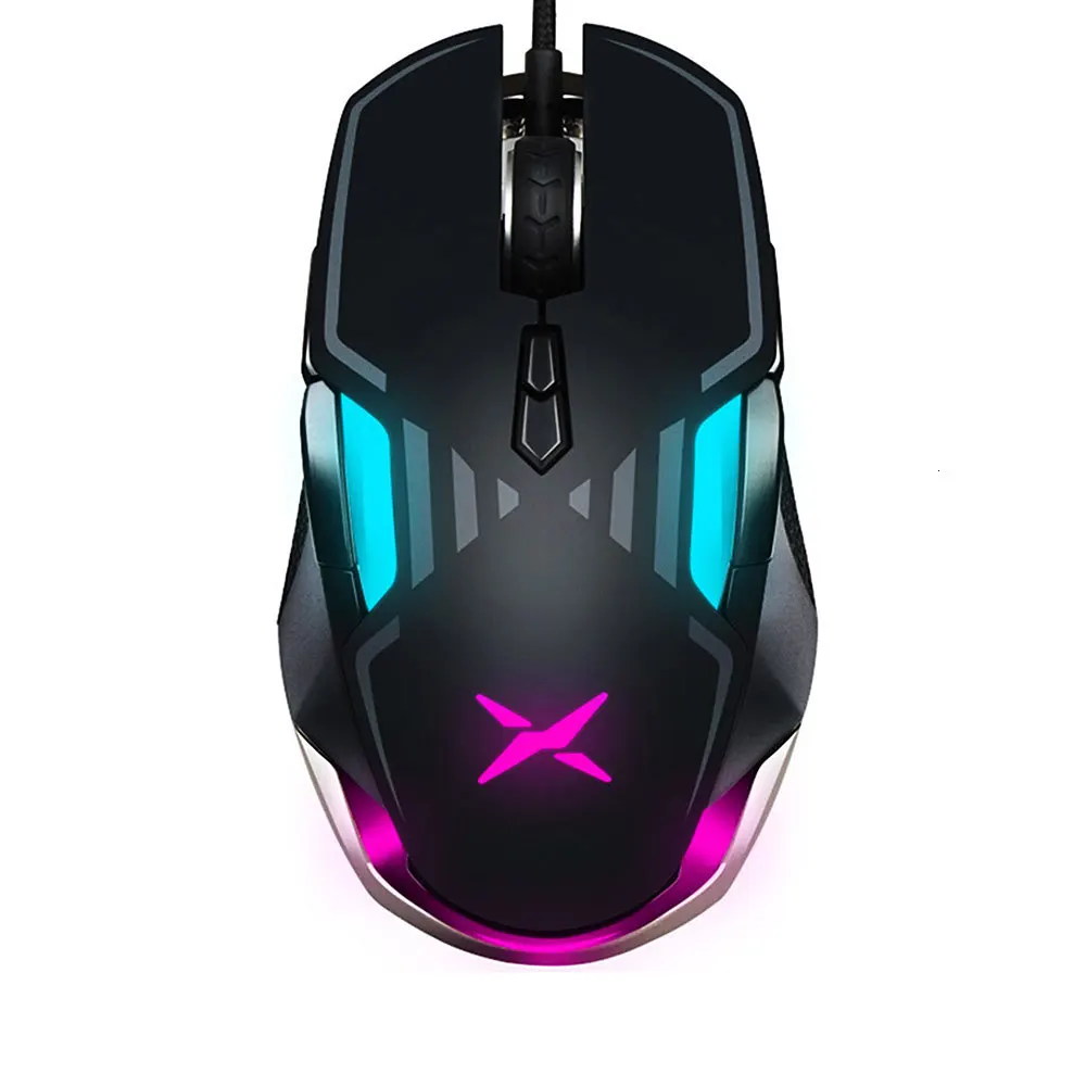 Delux M628 PMW3389 сенсорная игровая RGB компьютерная геймерская мышь 9 Кнопок эргономичная Проводная Usb оптическая ПК 3D игровая мышь 16000 dpi мыши