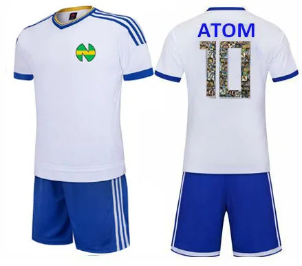 Детские/мужские размеры Maillots de Foot Captain Tsubasa футбольные майки японские школьные