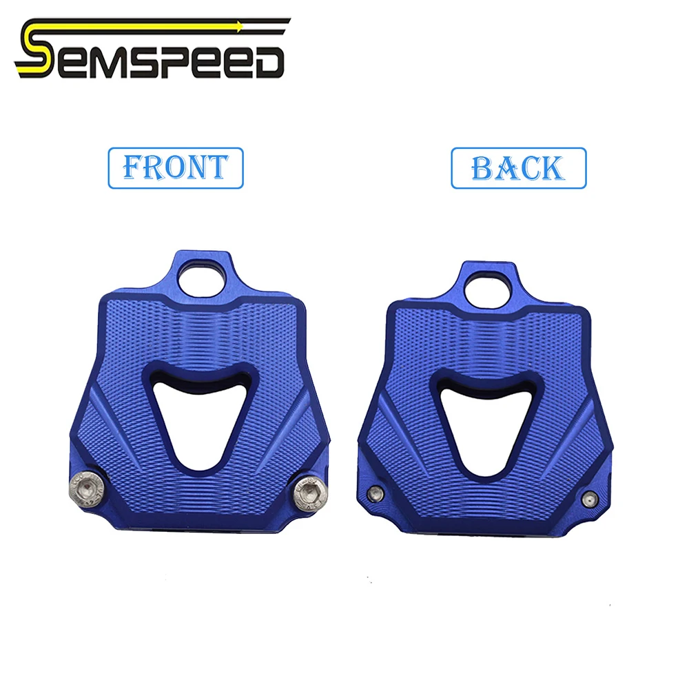 SEMSPEED мотоциклетный брелок чехол для ключей оболочка YZF R3 R1 R1M R6 R125 R15 R25 алюминиевая
