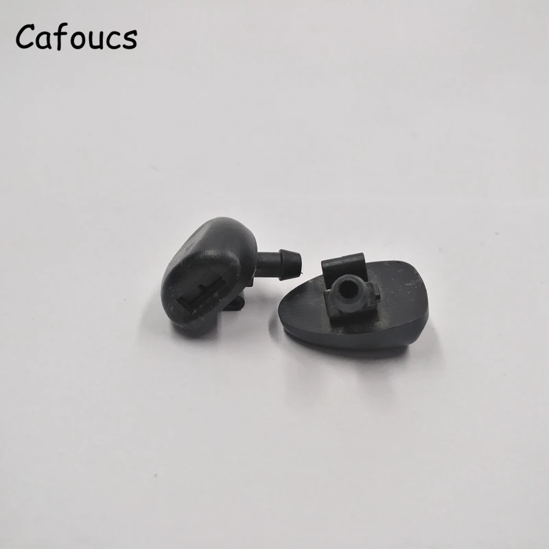 Cafoucs 2 шт./лот автомобильный Стайлинг стеклоочистителя распылитель воды сопло для Citroen C2 Peugeot 206 207 Переднее