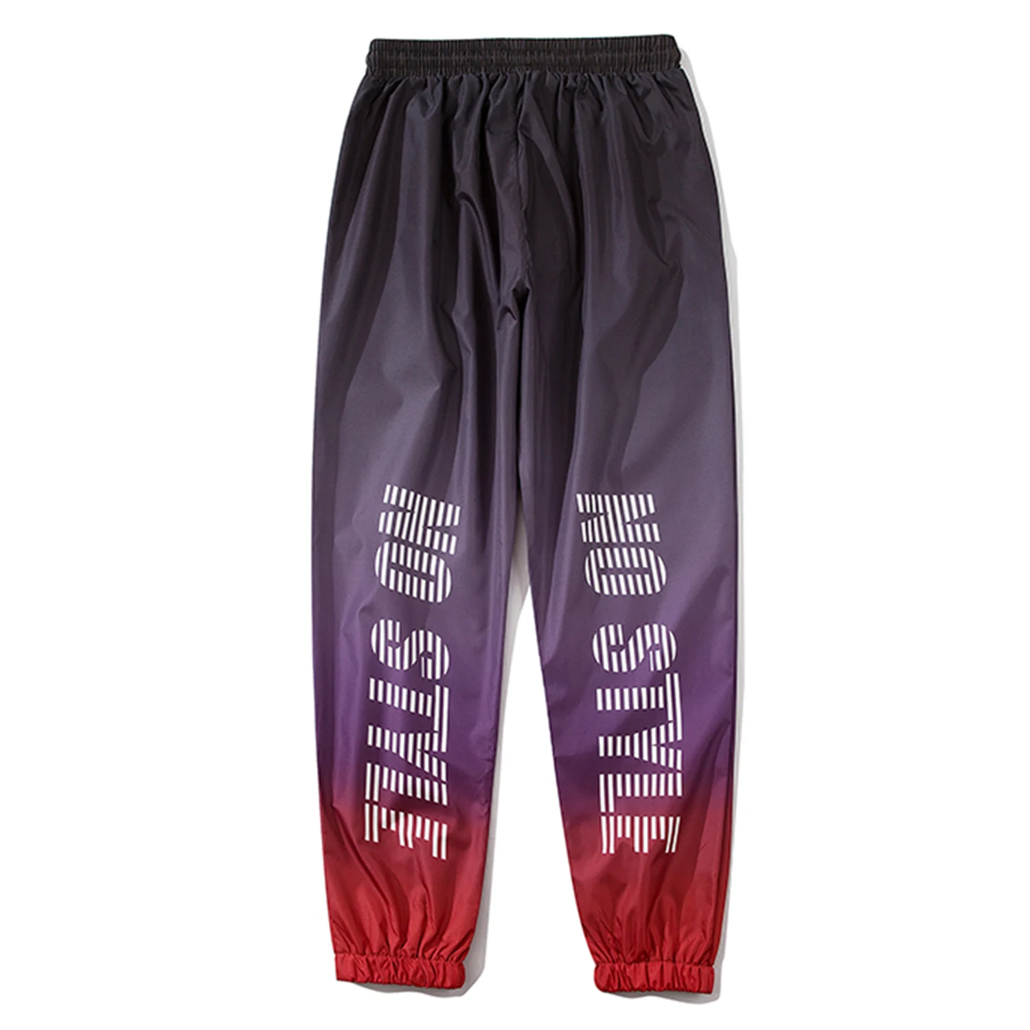 Спортивные штаны в стиле хип хоп градиентные с надписью 2020 модная уличная одежда