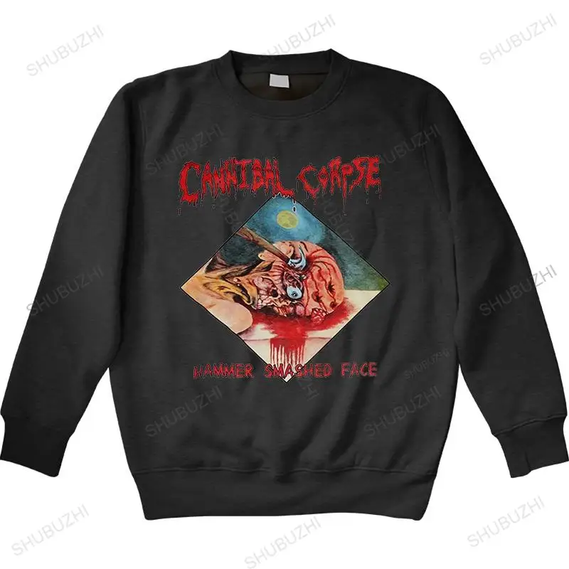 

Cannibal Corpse Hammer Smashed Face Death Metal Chris Barnes New White hoody Men hoodie New Arrival Men sweatshirt euro size