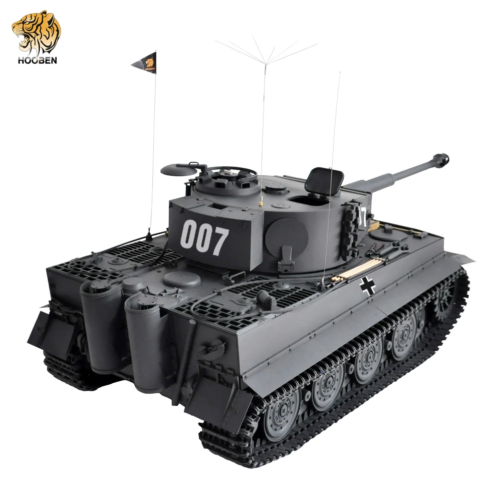 HOOBEN 1:10 RC RTR Танк TigerI позднего производства Wittmann тяжелый танк Второй мировой войны на радиоуправлении полная функция AFV, готов к запуску