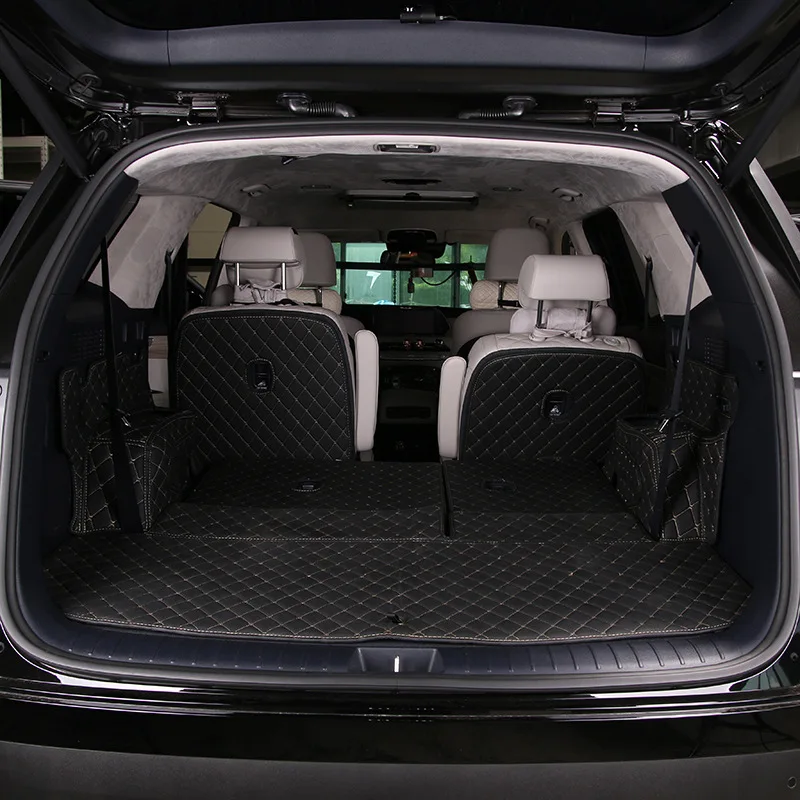 Кожаные полностью окруженные автомобильные коврики для багажника карго лайнер