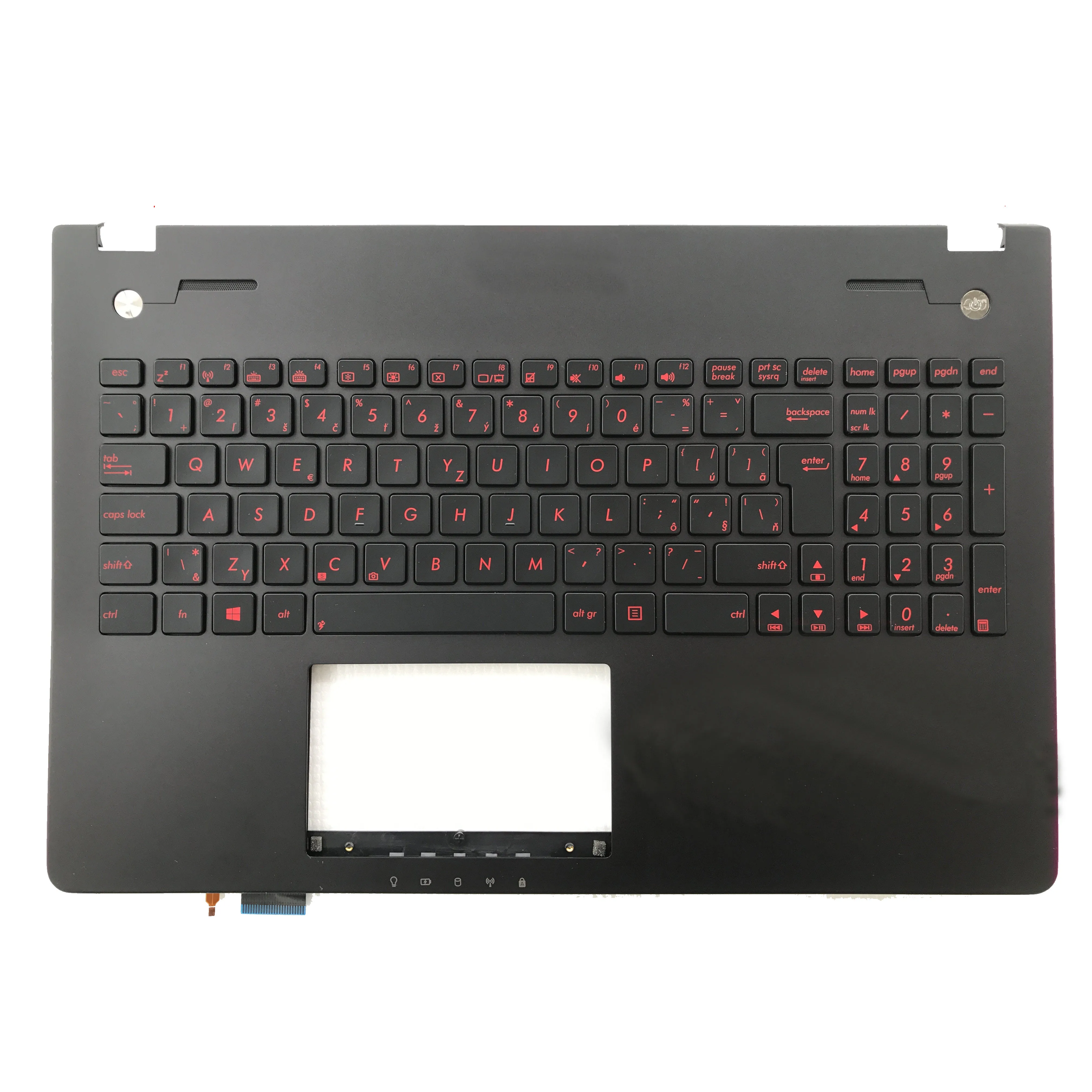 Laptop Palmrest&Keyboard For ASUS G56 G56JK G56JR N56J N56V N56JR N56JK N56JN N56VM N56VJ N56VB BLACK FS RU US SK FR AR TW