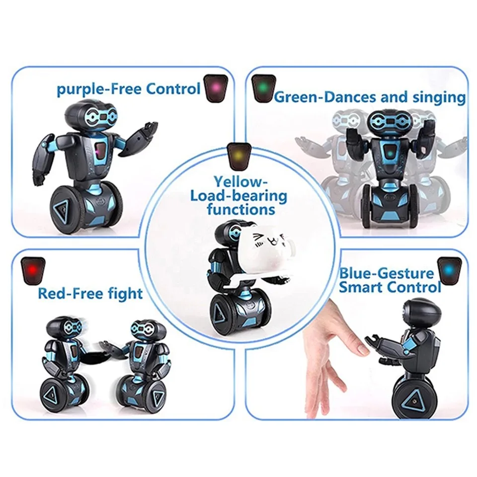 Smart Robot Gesture Sensing Self Balancing Robots Dance Sing Intelligent 2.4G Remote Control Toys For Children Gifts | Игрушки и хобби