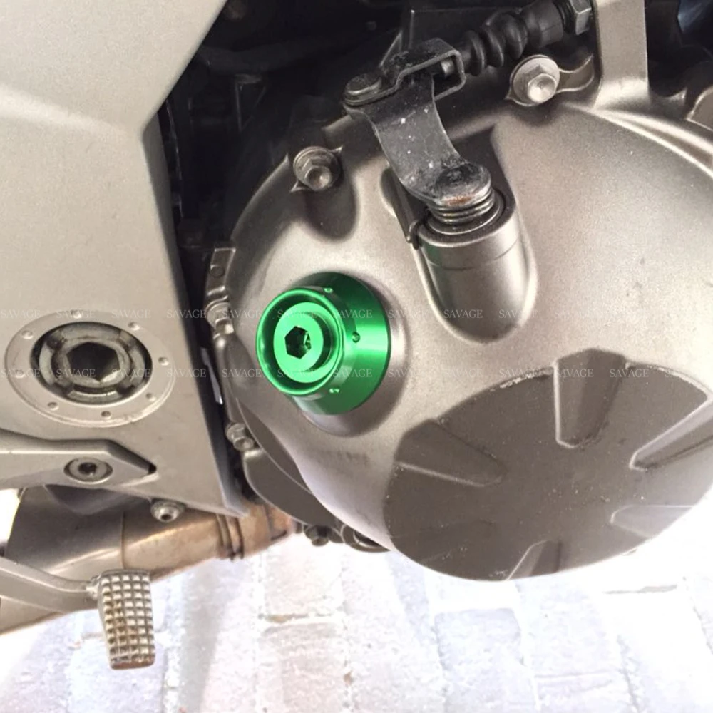 Моторное масло наполнитель крышка с резьбой для KAWASAKI KLE 250/300 VERSYS X KLX110/L KLR250 KLR650 KL110