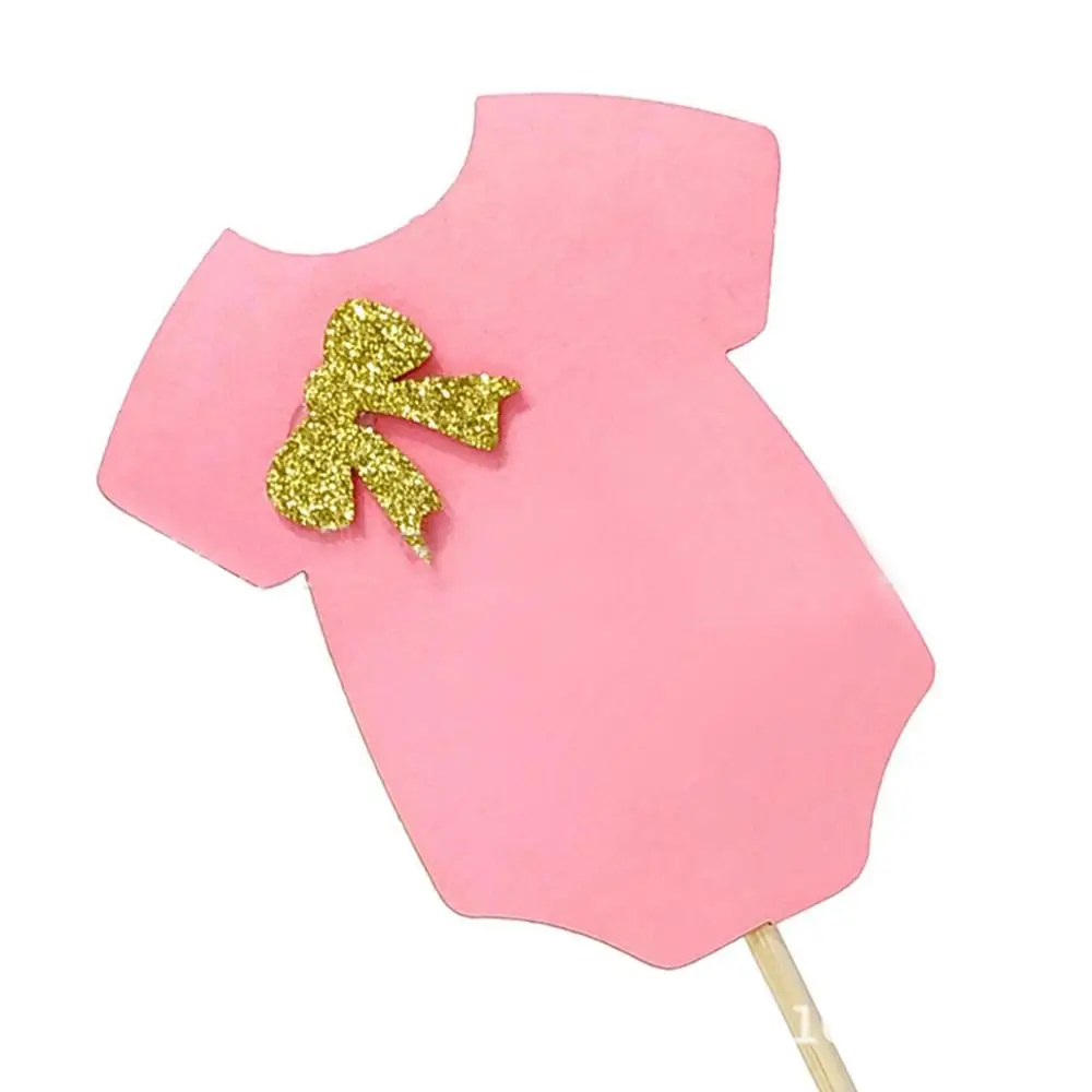 Набор из 10 топперов для капкейков для украшения вечеринки в честь рождения мальчика или девочки, детских праздников, крещения и раскрытия пола ребенка.