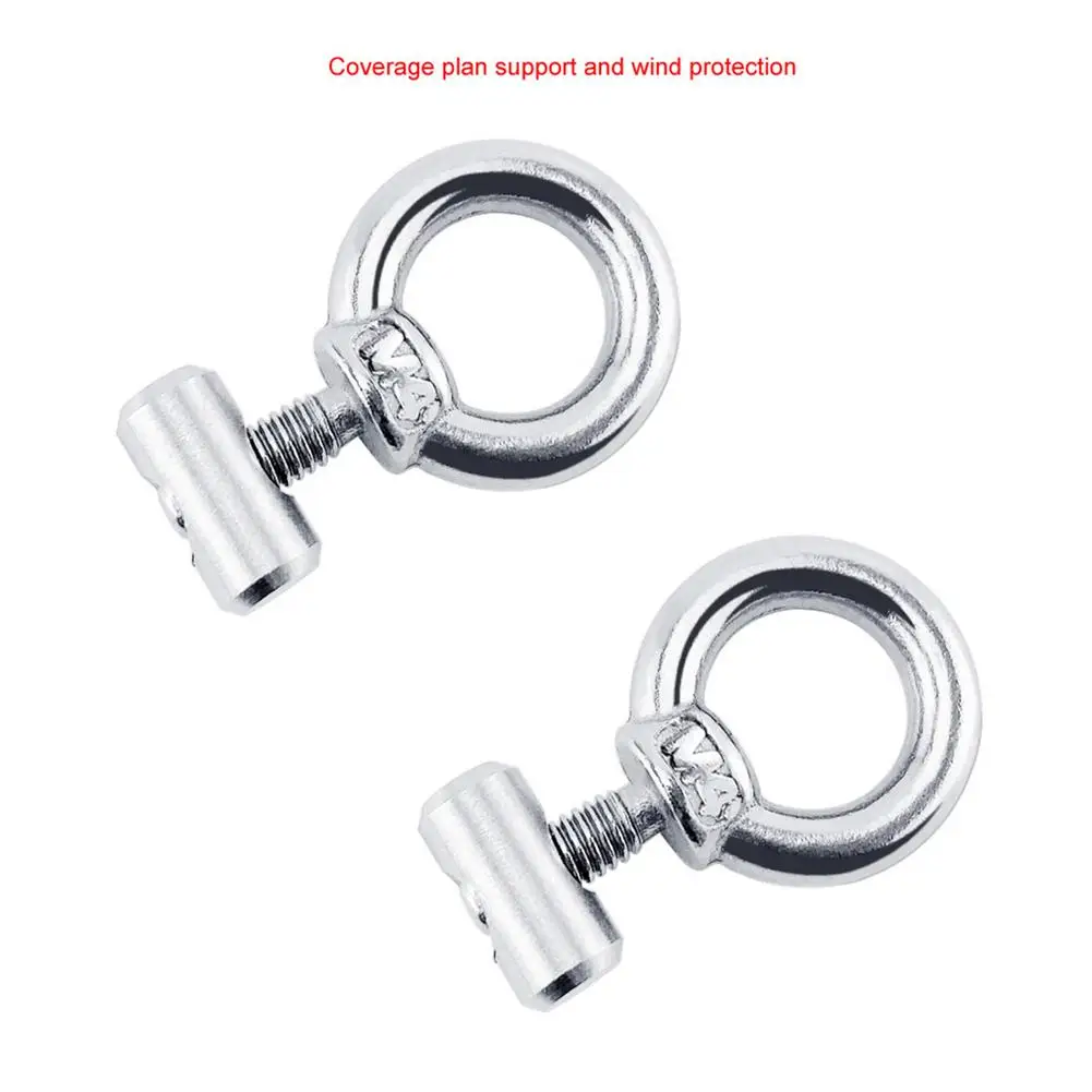 2 шт. подъемные гайки/винтовое кольцо Eyebolt Hooking гайка винты 304 нержавеющая сталь