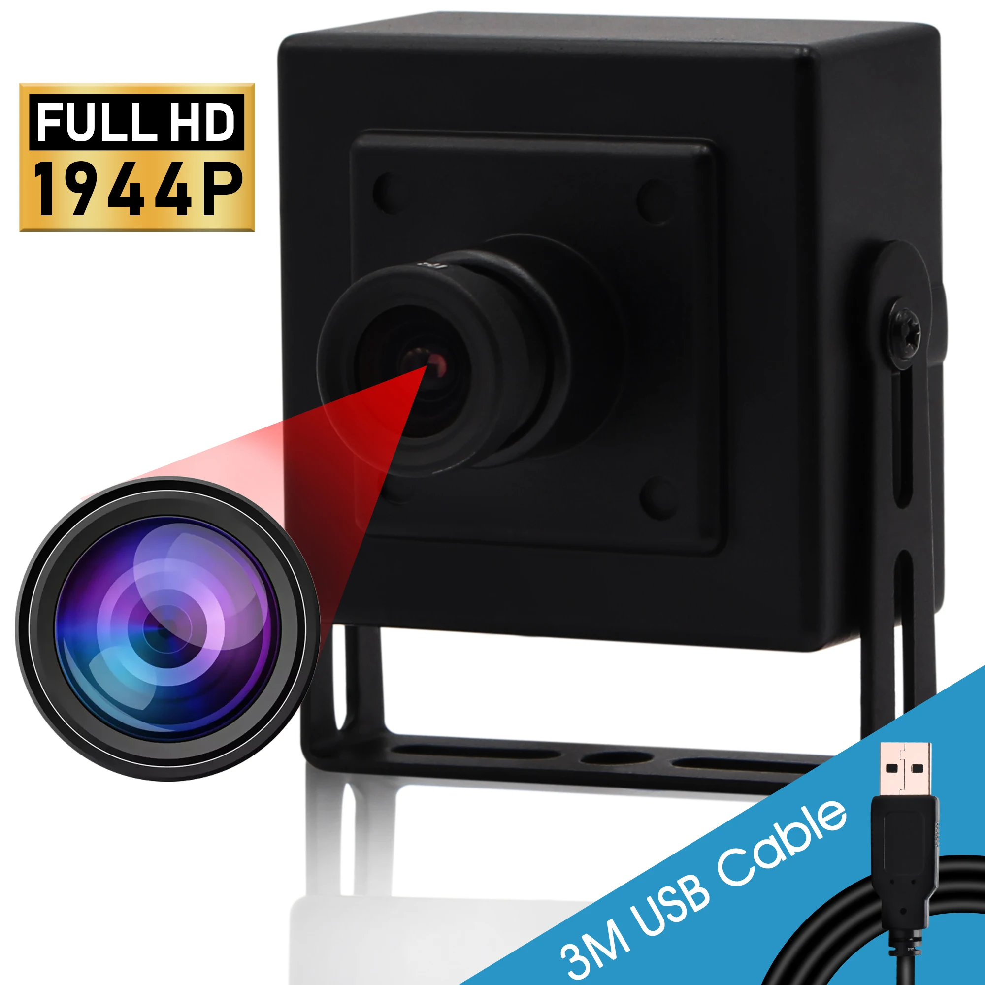 5 Мп CMOS OV5640 Высокое разрешение 2592*1944 мини Usb 2 0 ПК веб-камера Hd для систем