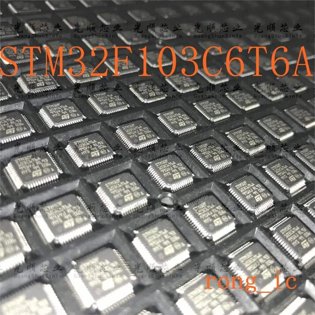 

5 шт. STM32F103C6T6A STM32F103C6T6 LQFP48 32MCU