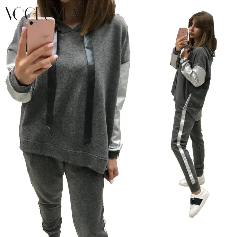 Voobuyla Женский комплект 2 шт. спортивный костюм спортивные костюмы для бега