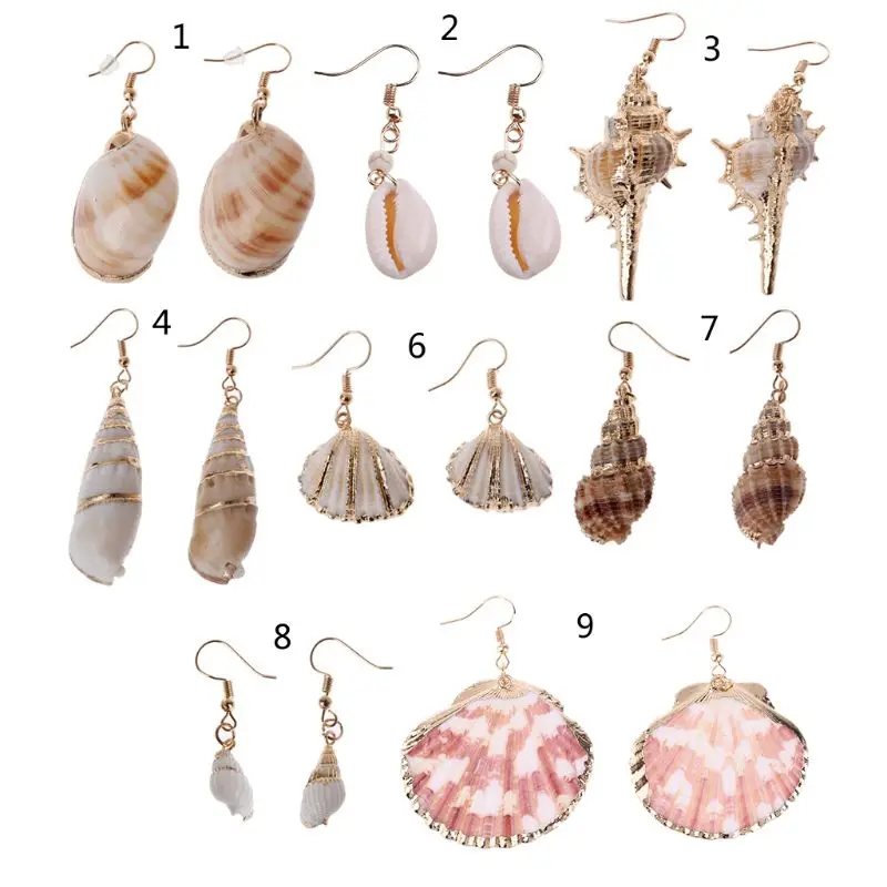 Женские Висячие серьги Морская ведьма 1 пара модные ювелирные украшения в стиле