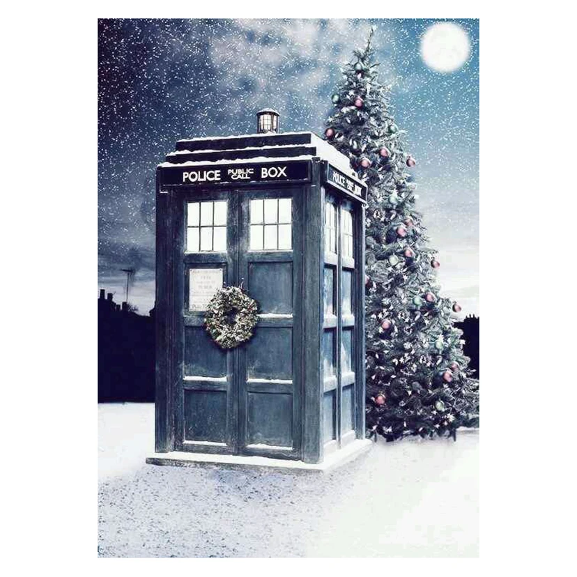 

5D DIY Full Round/Square Diamond Painting "Doctor Who" 3D Embroidery Cross Stitch Rhinestone Mosaic Home Decor Wall Sticker Art