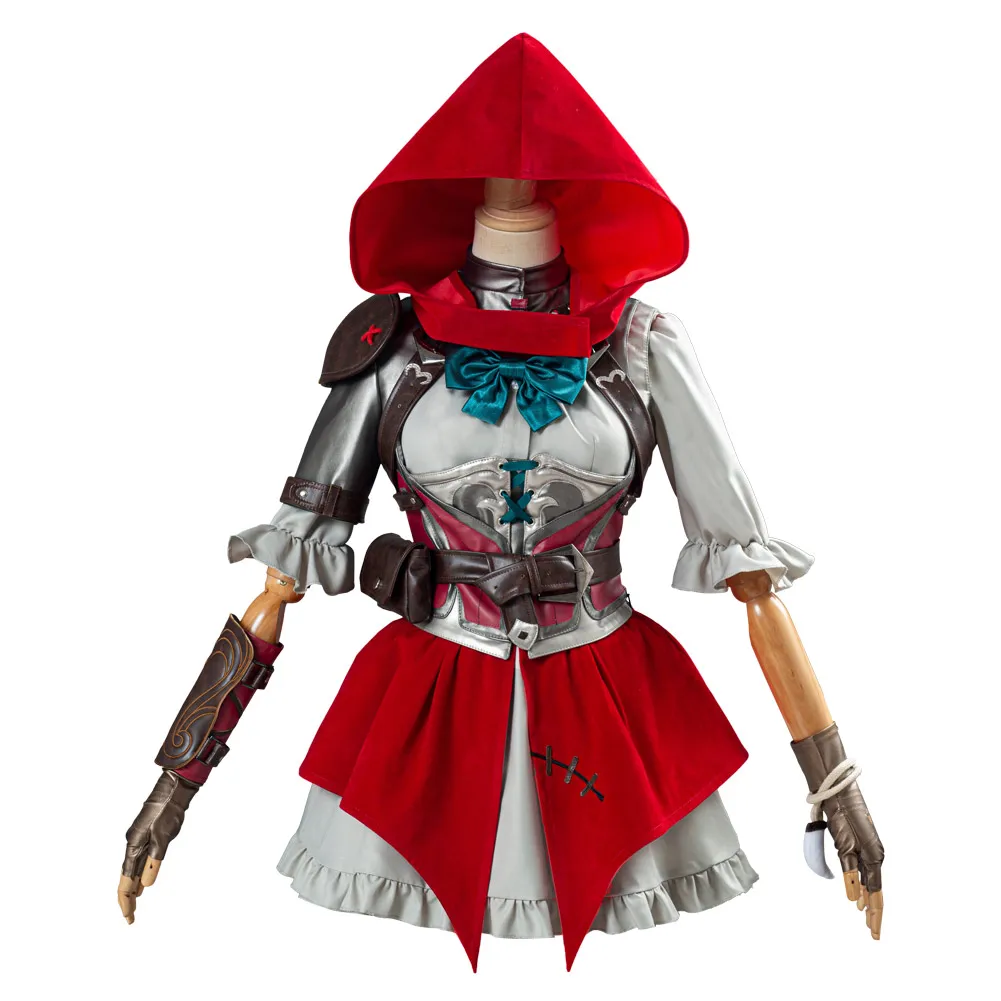 Костюм для косплея ашэ Элизабет Каледония OW костюм Униформа маленькое красное