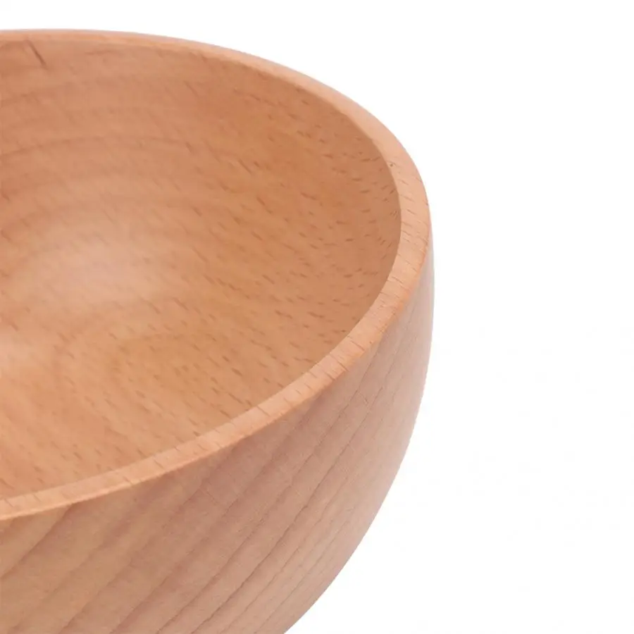 Миска деревянная китайский стиль круглая миска рисовый суп салат рисовая посуда