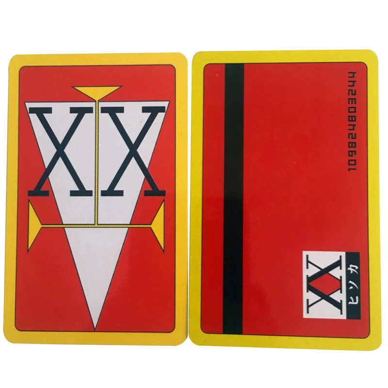 

Anime HUNTERxHUNTER License Card Cosplay Costumes Props Jie Killua Zoldyck Card
