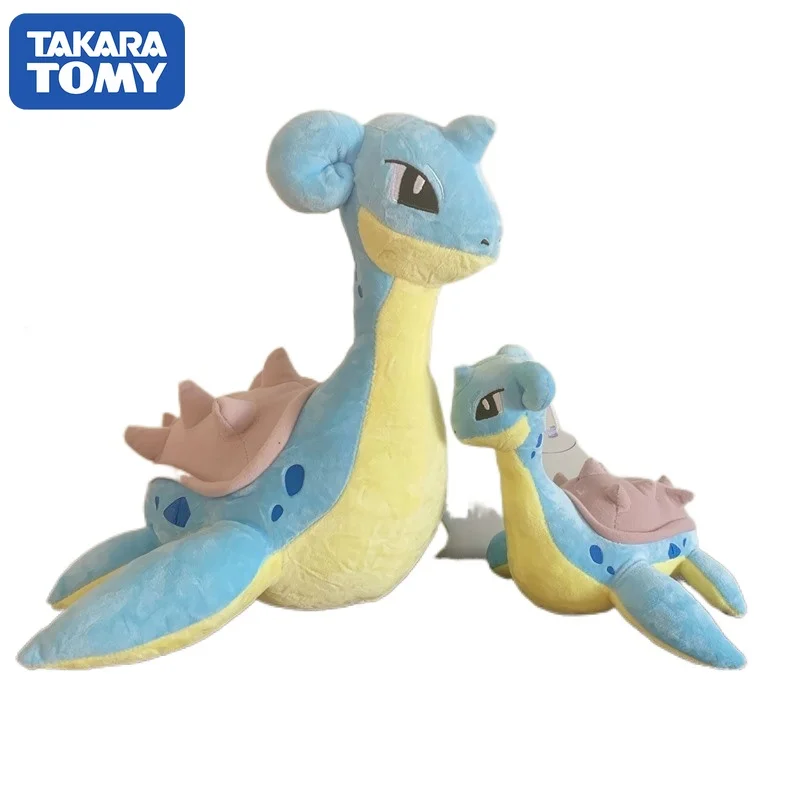 

TAKARA TOMY Pokemon Series Lapras Dragon Plush Doll Children's Gifts Two Sizes