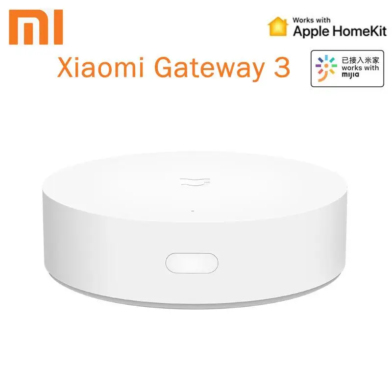 

Xiaomi Mijia Multimode Smart Gateway 3 Voice Remote Control Automation ZigBee WIFI Bluetooth 5.0 Mesh Hub Work With Mijia APP