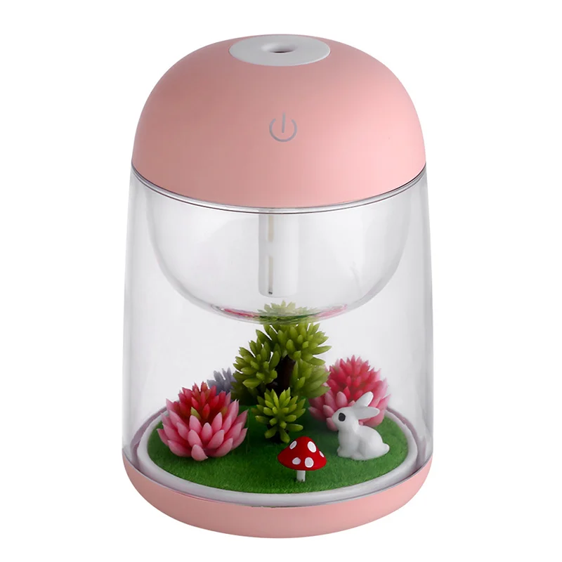 

USB Air Humidifier Micro Landscape Home Office Decoration Mist Maker Night Light YE-Hot