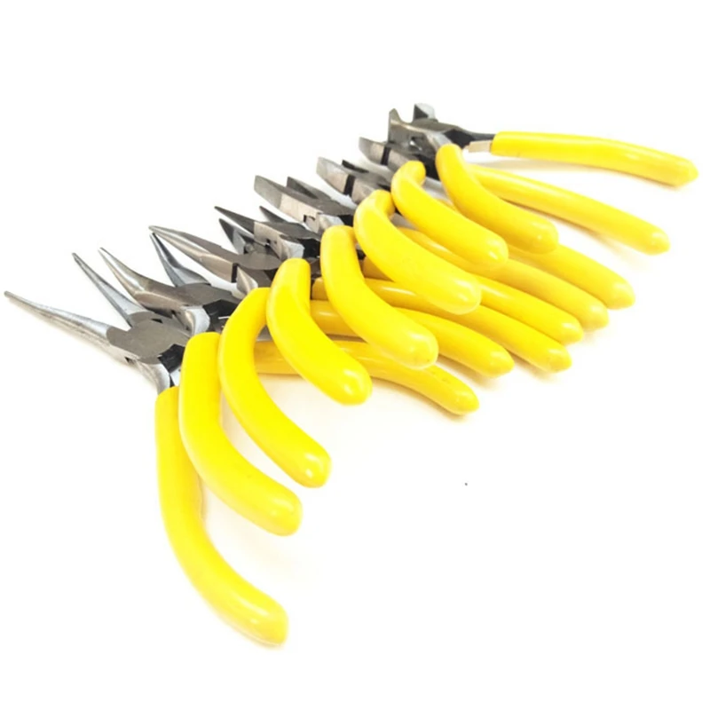 8 шт плоскогубцы Набор сделай сам для инструментов ремонта плоскими губками