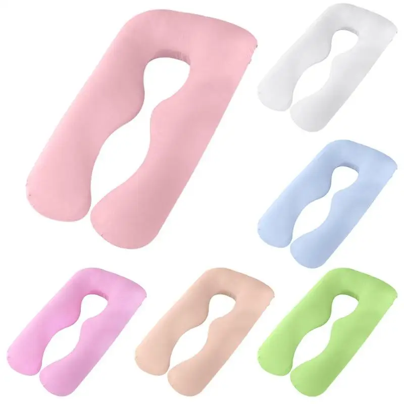 U образная Подушка для сна беременных женщин 100% хлопок подушки постельные