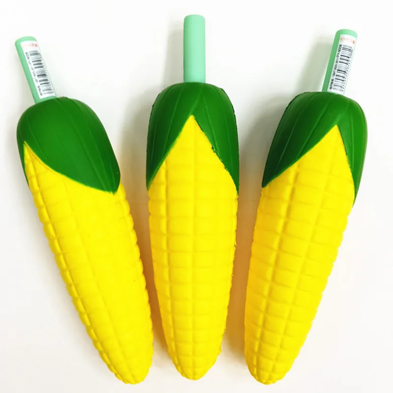 

24PCS Korean Creative Corn Soft Decompression Gel Pens Simulation Corn Stick Water Pen Stationery