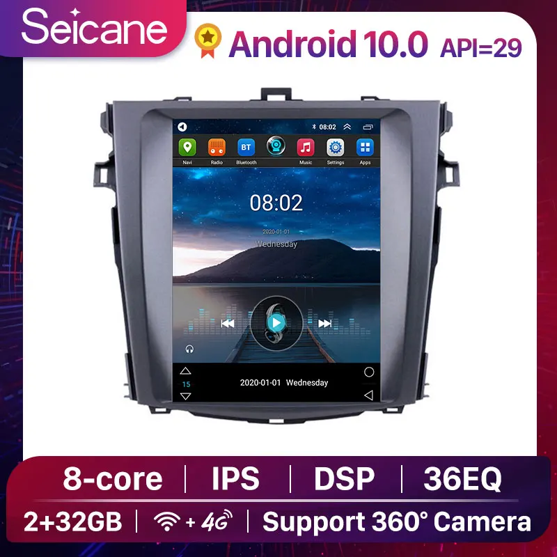 Seicane автомобильный мультимедийный плеер для 2006 2007 2008-2012 Защитные чехлы сидений