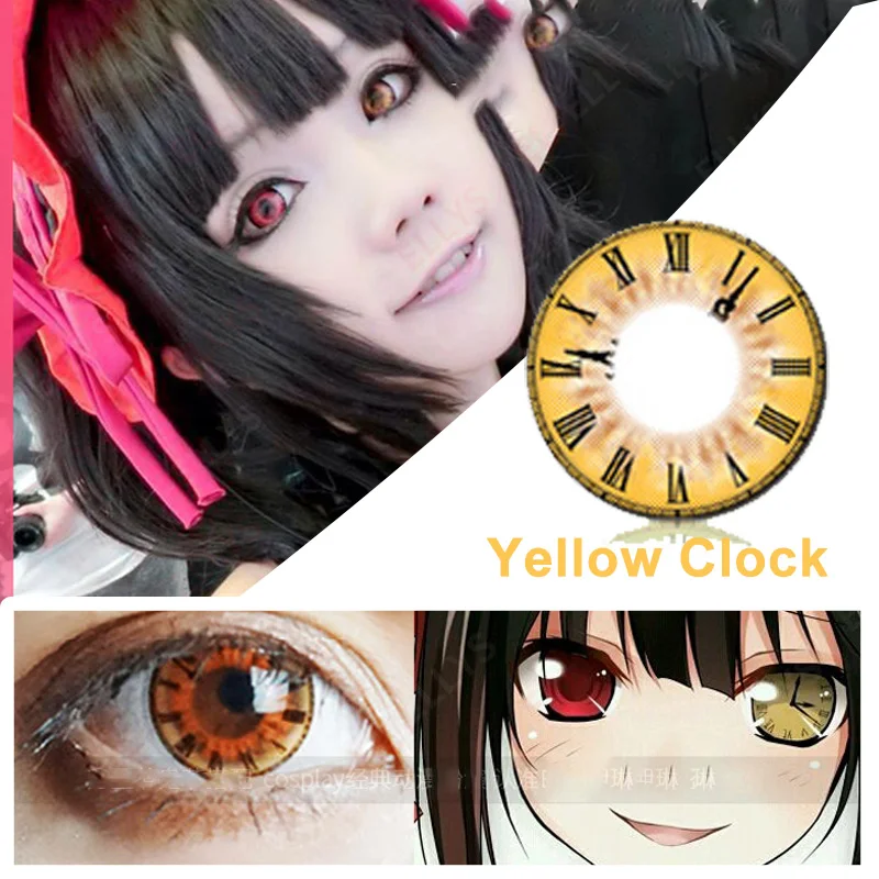 Красивые цветные контактные линзы для зрачков Женская дорожка 14 5 мм Милые