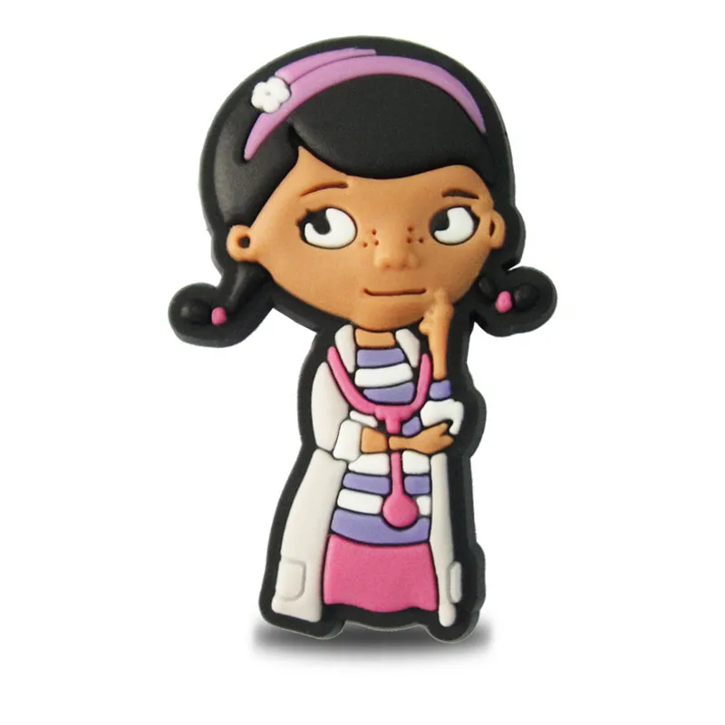 5014-02x25pcs 25 шт/лот Doc Mcstuffins пвх магниты на холодильник аниме магнитные наклейки магниты на холодильник домашний декор DIY игрушки Детский подарок - Цвет: 5014-02x25pcs