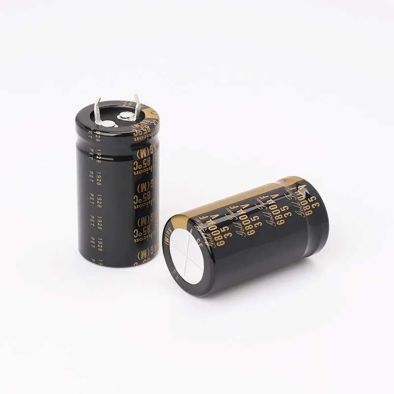 Аудиофильтр Nichicon электролитический конденсатор типа I 6800 мкФ 35V KG Series 35v 22X40mm -