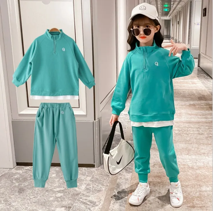 

Детский спортивный костюм для девочек 6-12 лет